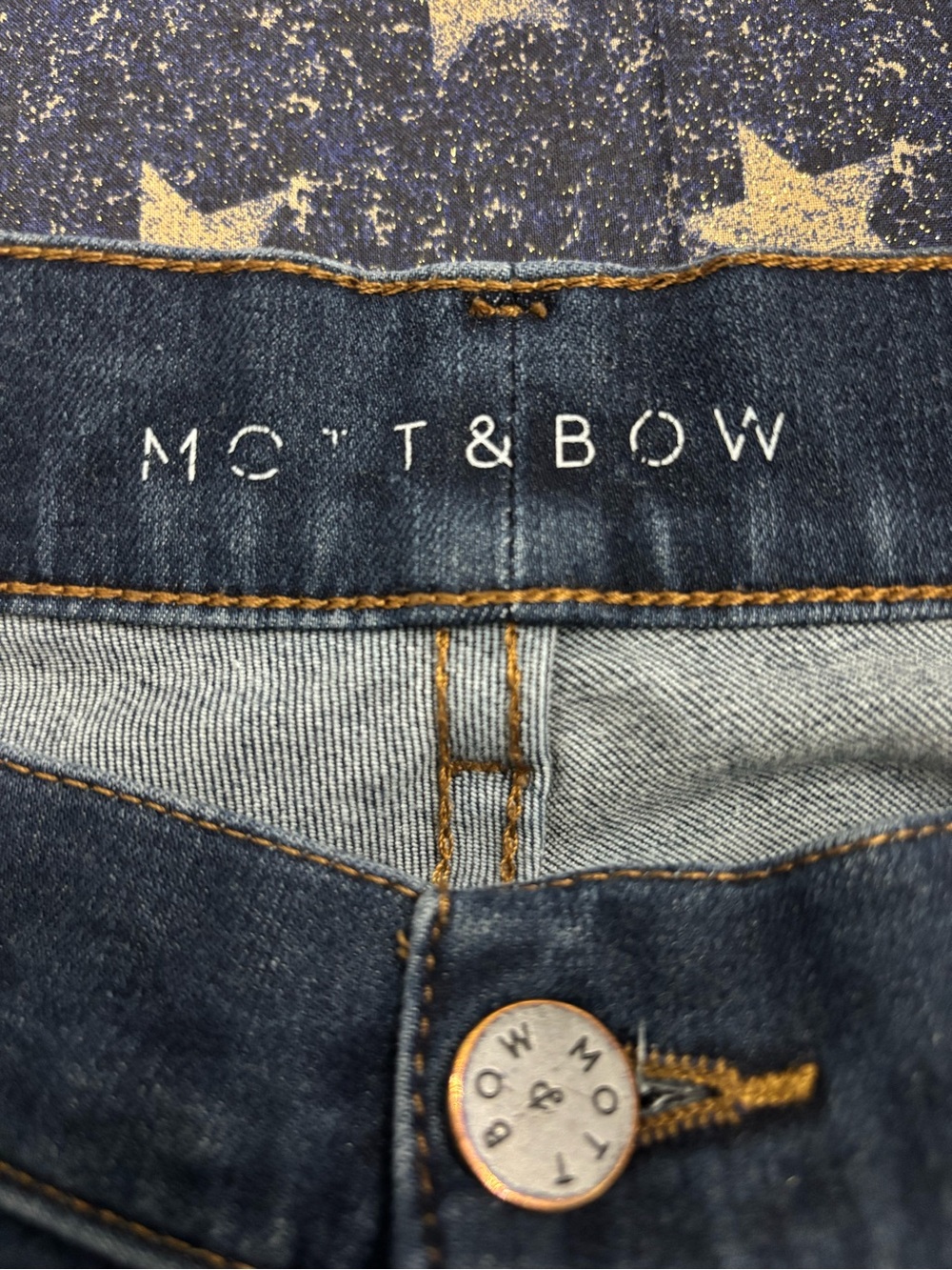 Matt & Bow Slim Stretch Broome Jeans, 36/32 - Picture 5 of 6